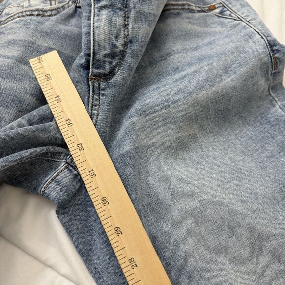 Democracy Jeans Womens 6 Blue Kathryn Eco Bootcut Sustainable AB Itty Bitty - Picture 8 of 9